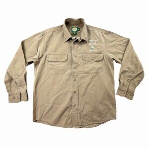 Cabela's Outdoor Gear Cracker Creek Hunt Club Button Up Shirt M Reg